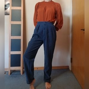 Vintage Ruff Hewn Corduroy Back Cinch Trousers